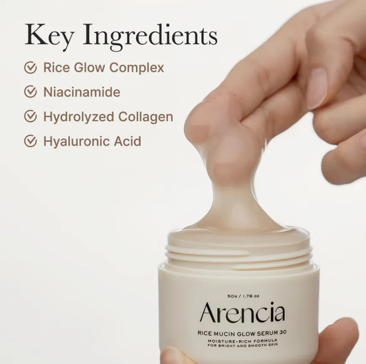 ARENCIA Rice Mucin Glow Serum