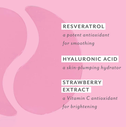 UNDEREYE Rosé Hydrating Under Eye Masks