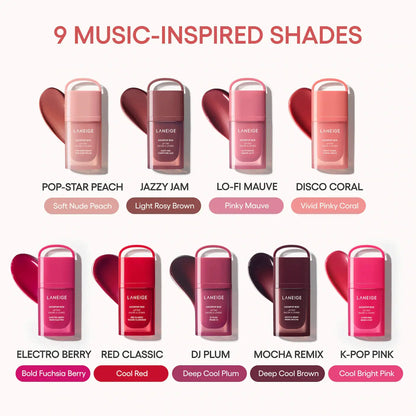 LANEIGE JuicePop Box Hydrating & Lightweight Oil Lip Tint: #7 DJ Plum