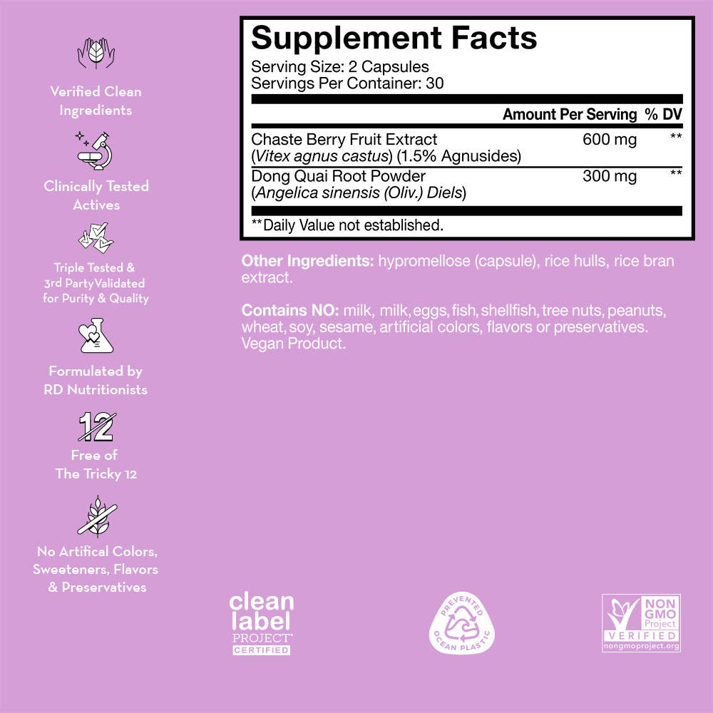 HORMONE BALANCE CAPSULES FOR PMS SUPPORT 