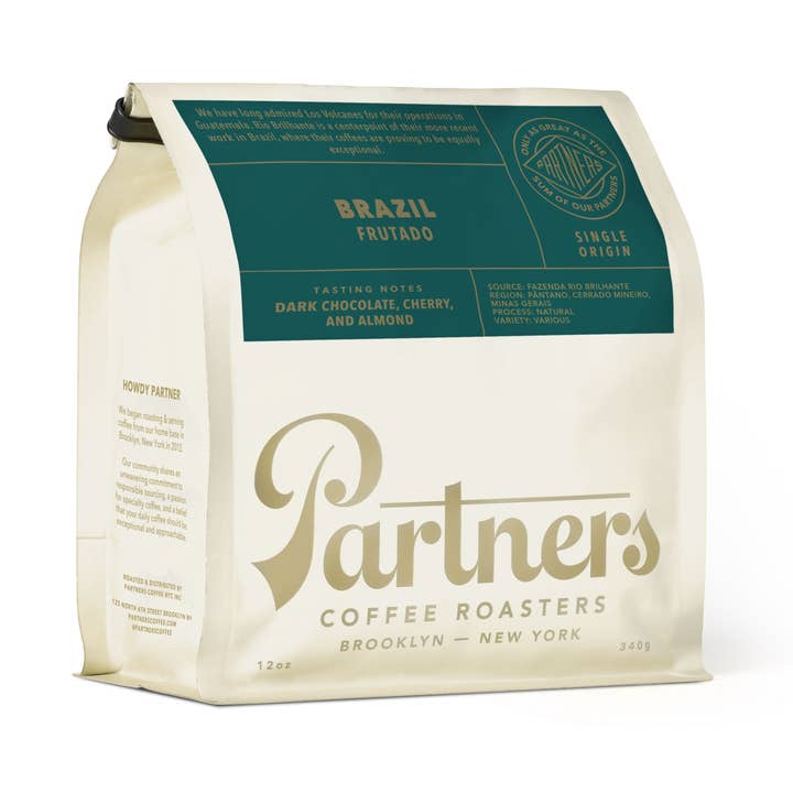 Partners Brazil Frutado (Single Origin) - 12oz Whole Bean Coffee
