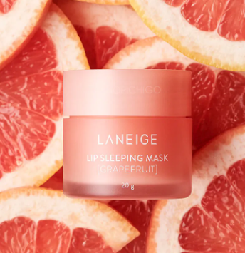 Lip Sleeping Mask Treatment Balm Care: Grapefruit