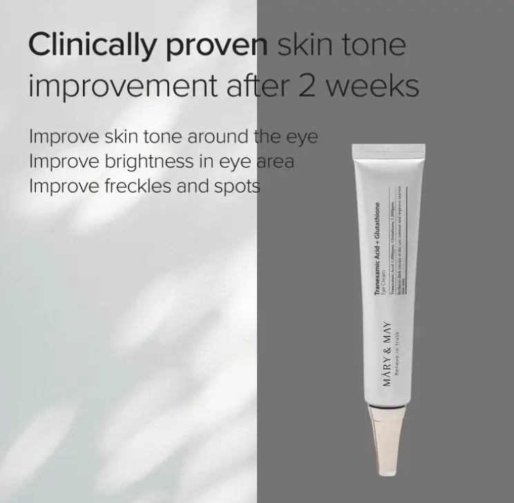 MARY & MAY MINI Tranexamic Acid + Glutathione Eye Cream