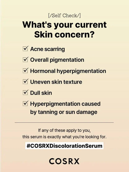 COSRX Alpha-Arbutin 2 Discoloration Care Serum