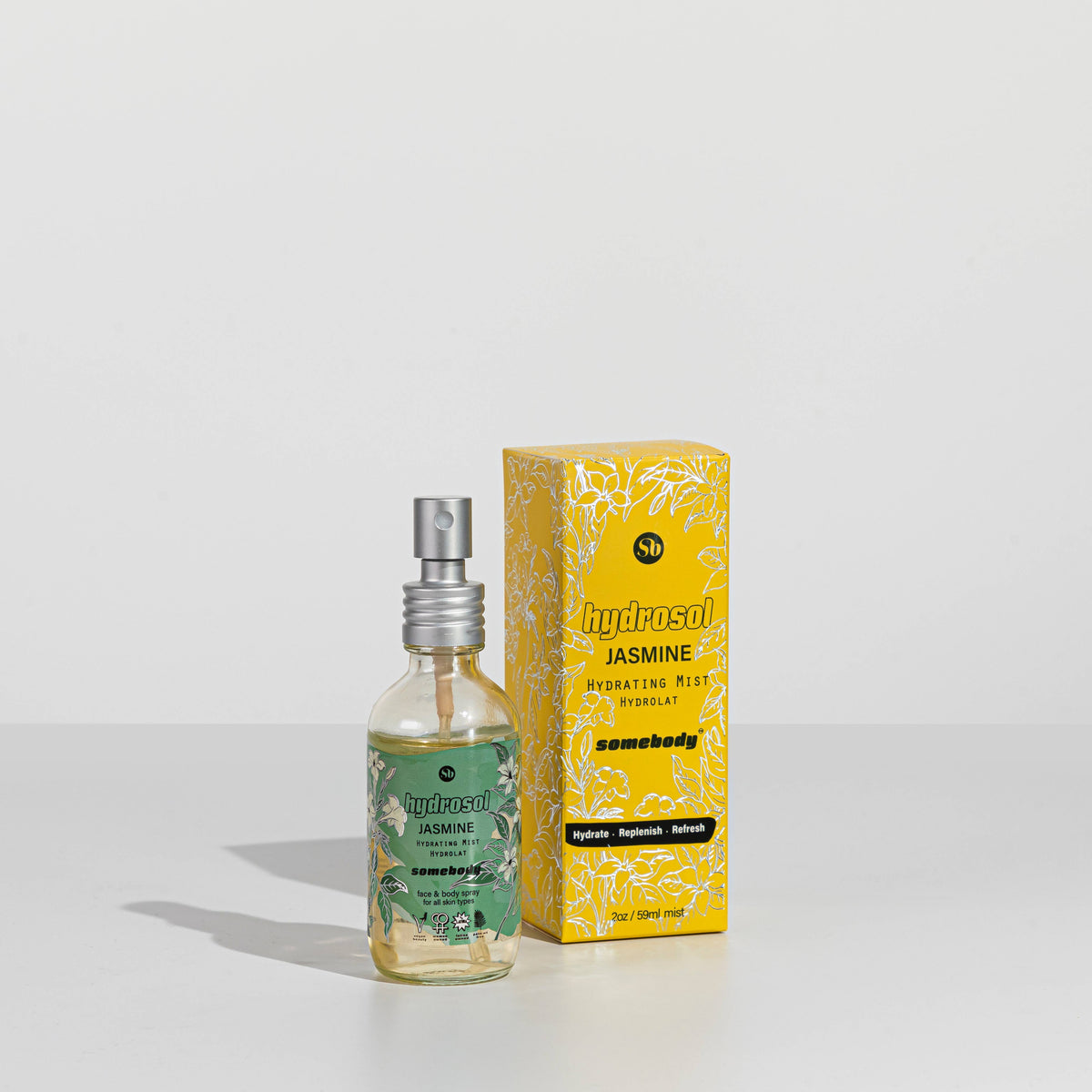 Jasmine Hydrosol (face & body): Jasmine / 4oz