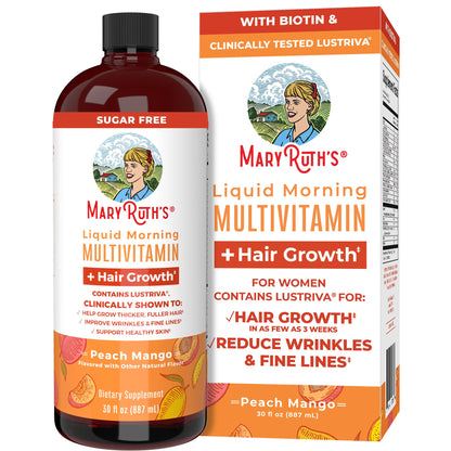 Liquid Morning Multivitamin + Hair Growth