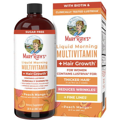 Mary Ruth’s Liquid Morning Multivitamin + Hair Growth