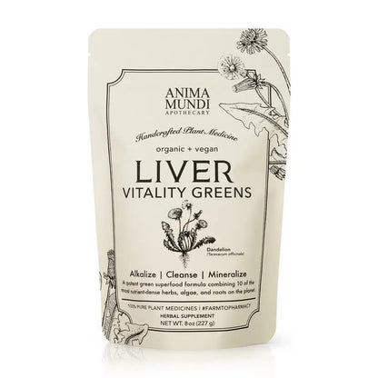Anima Mundi Apothecary Liver Vitality Greens | Daily Cleanser