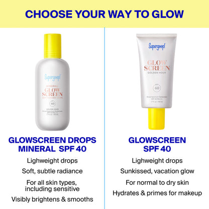 Mineral Glowscreen Soft-Radiance Drops SPF 40