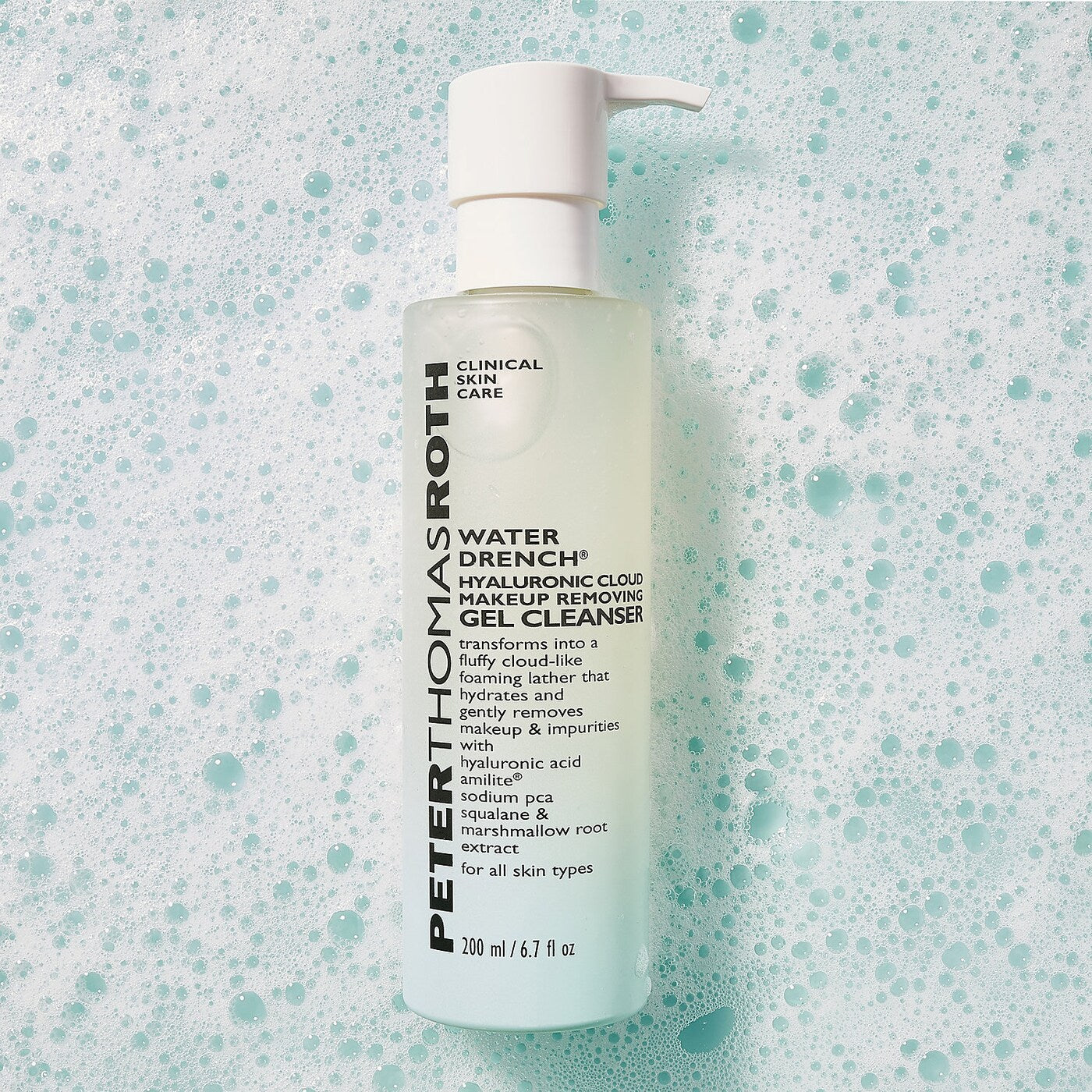 Peter Thomas Roth Water Drench Hyaluronic Cloud Makeup Removing Gel Cleanser