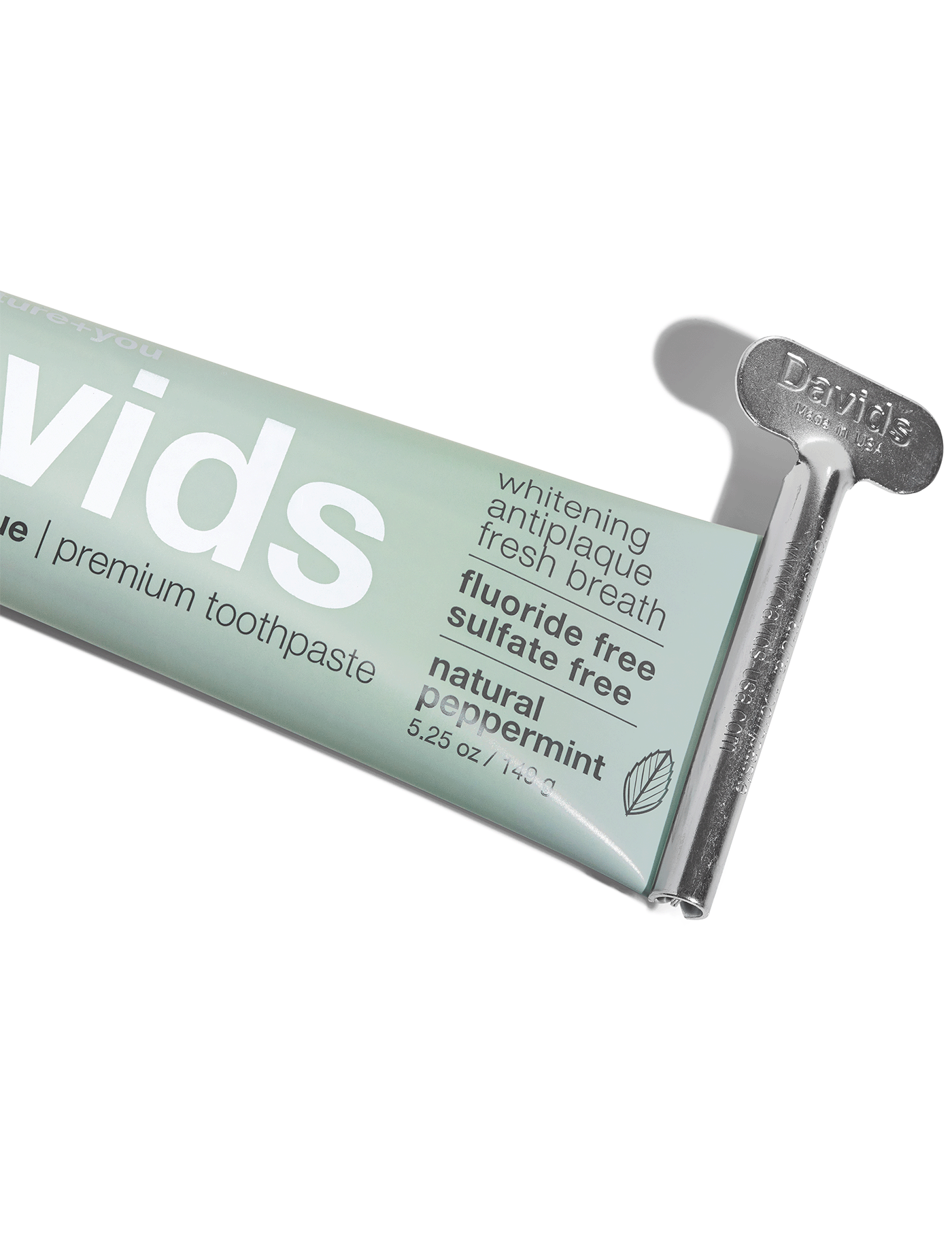 Davids premium toothpaste / peppermint