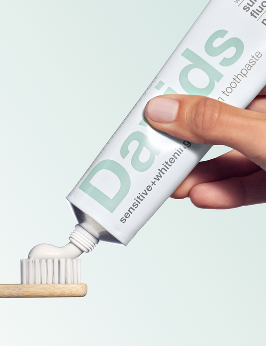 Davids Sensitive + Whitening Nano-Hydroxyapatite Premium Toothpaste / Peppermint