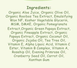 Gilly's Organics WHAT A FACE! Cleanser